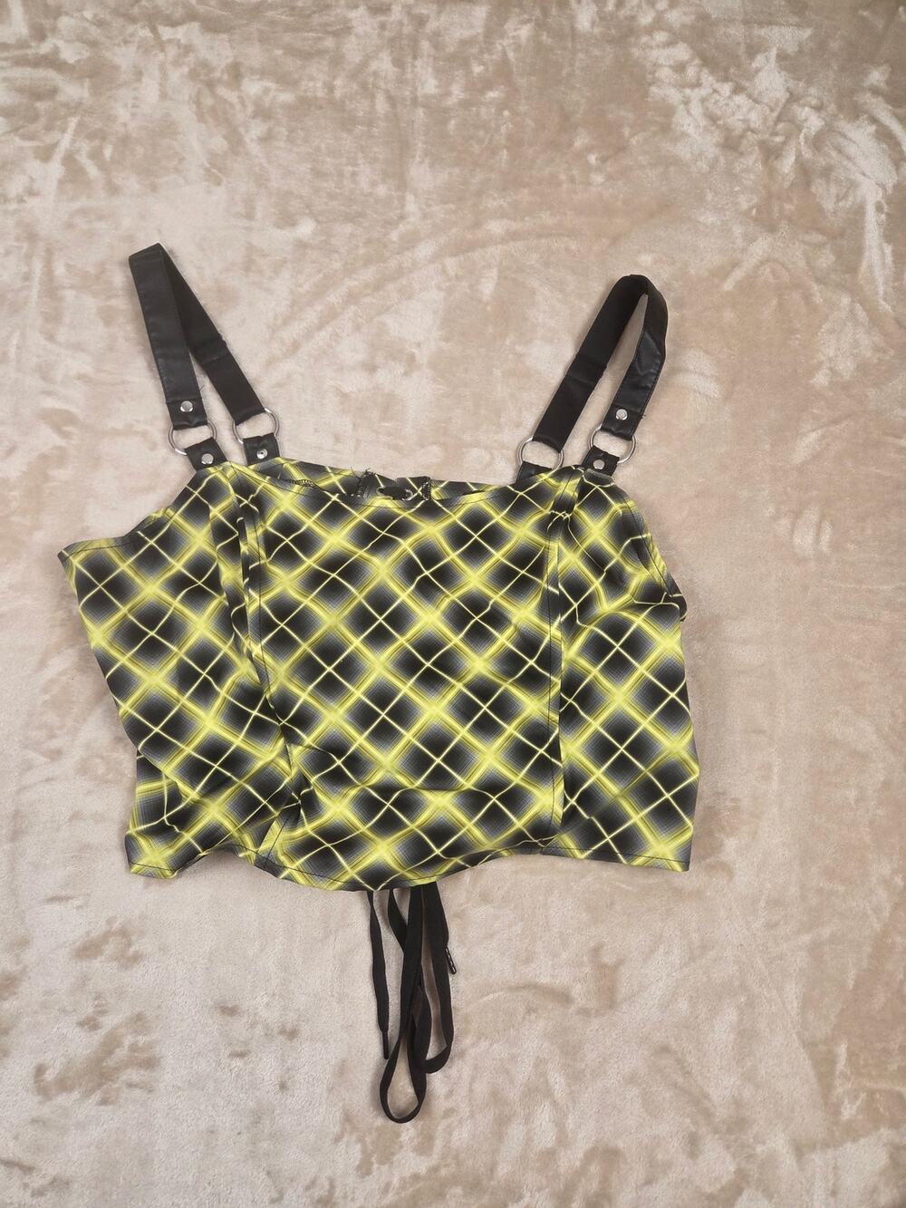 Dolls Kill Widow Crop Top
